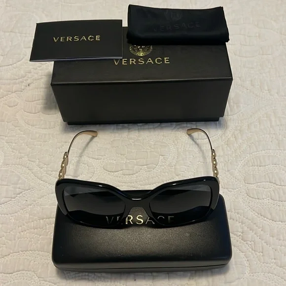 Versace | Accessories | Brand New Versace Sunglasses Black 